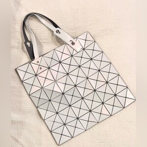 Issey miyake BAO BAO Geometric White Tote Bag